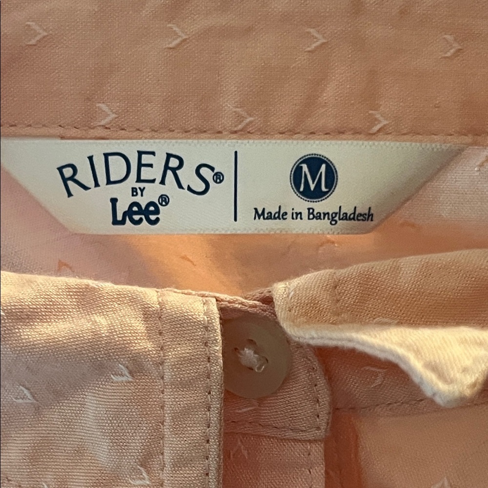 Riders by Lee Light Coral Shirt